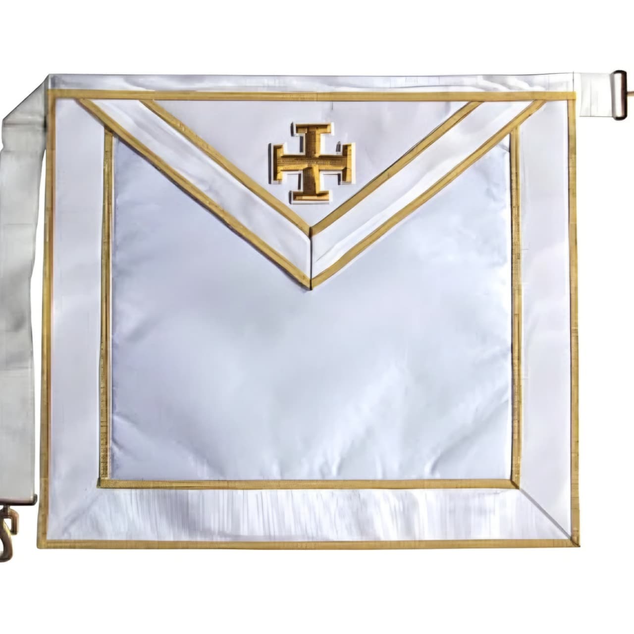 31st Degree Scottish Rite Apron – All White Satin